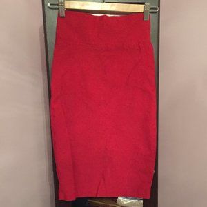 Suzy Shier Back Slit Bandage Skirt